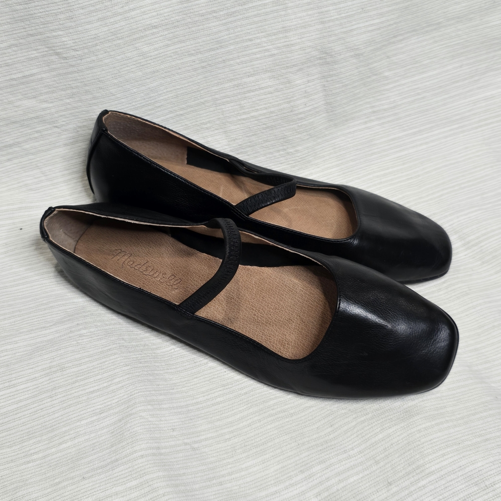 Madewell Black Greta Ballet Flats